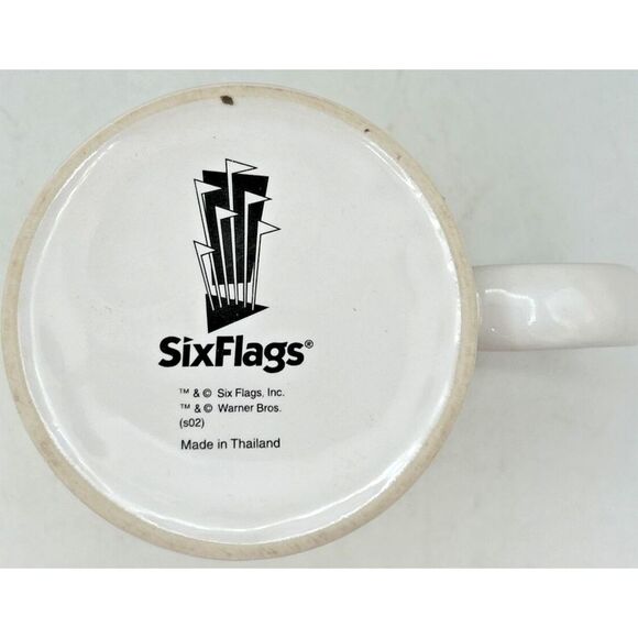 Vintage 1998 Six Flags Exclusive Looney Toons Tweety Bird Warner Brothers Coffee - Picture 6 of 6